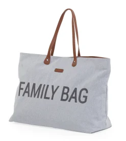 Childhome Family Bag|Family Bag-Family Bag Sac A Langer - Canvas - Gris