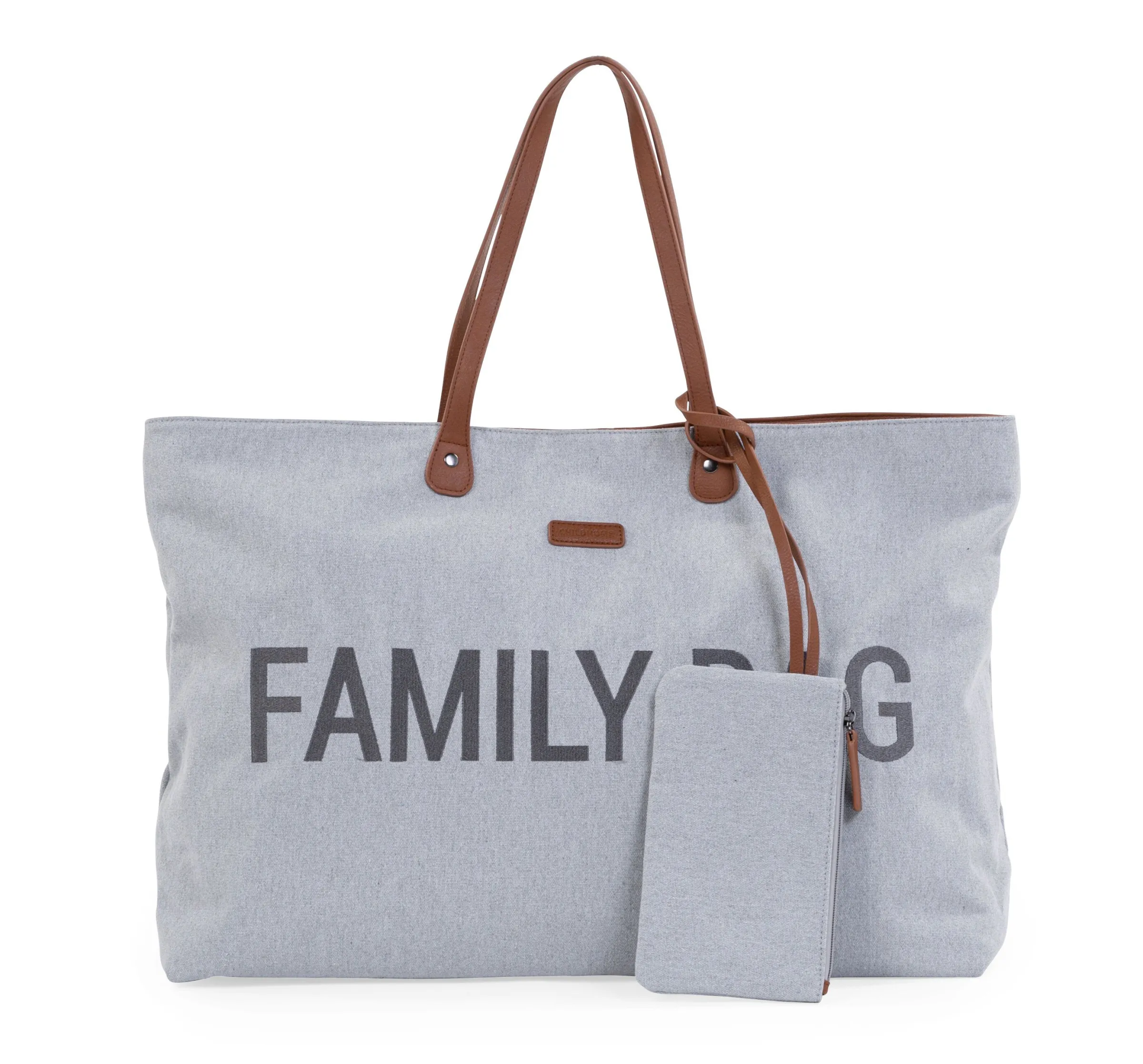 Childhome Family Bag|Family Bag-Family Bag Sac A Langer - Canvas - Gris