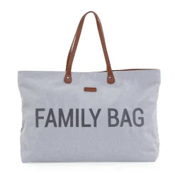 Childhome Family Bag|Family Bag-Family Bag Sac A Langer - Canvas - Gris