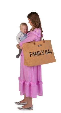 Childhome Family Bag|Family Bag-Family Bag Sac A Langer - Teddy Brun
