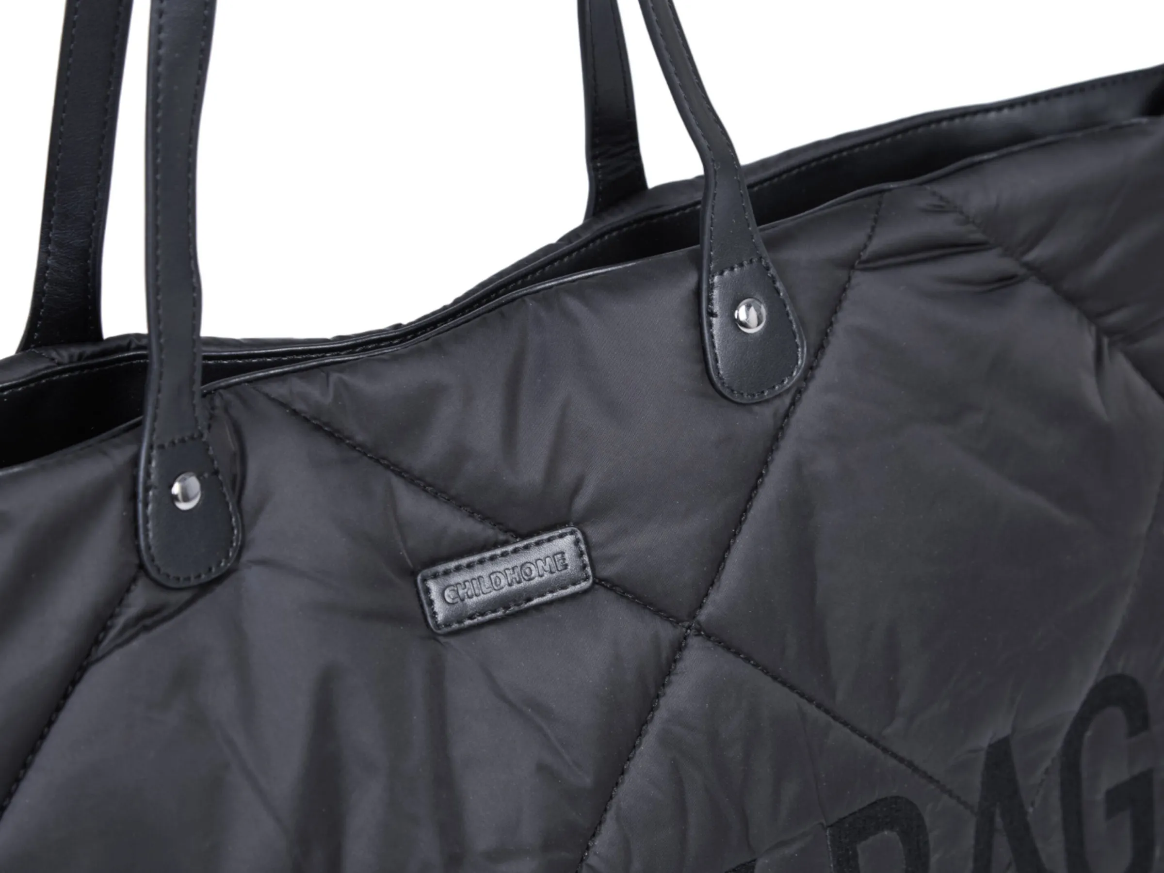 Childhome Family Bag|Family Bag-Family Bag Sac A Langer - Matelassé - Noir
