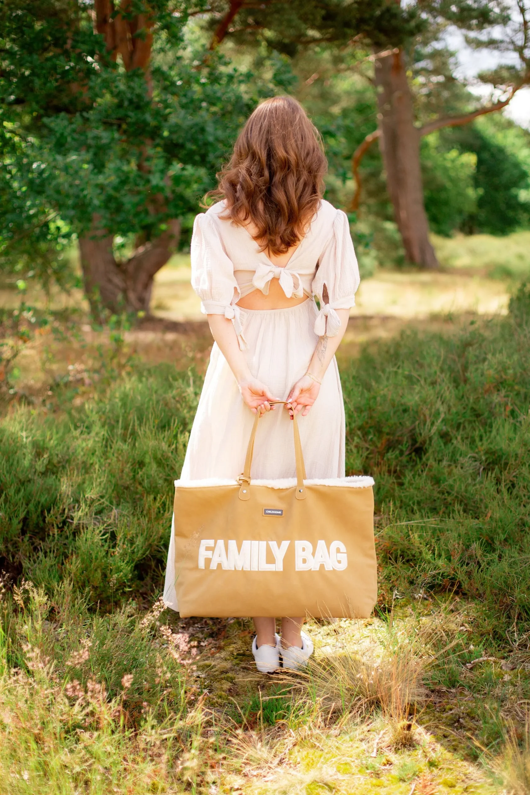 Childhome Family Bag|Family Bag-Family Bag Sac A Langer - Suede-look