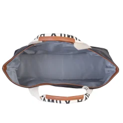 Childhome Signature Collection|Family Bag-Family Bag Sac A Langer - Signature - Canvas - Noir
