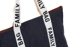 Childhome Signature Collection|Family Bag-Family Bag Sac A Langer - Signature - Canvas - Noir