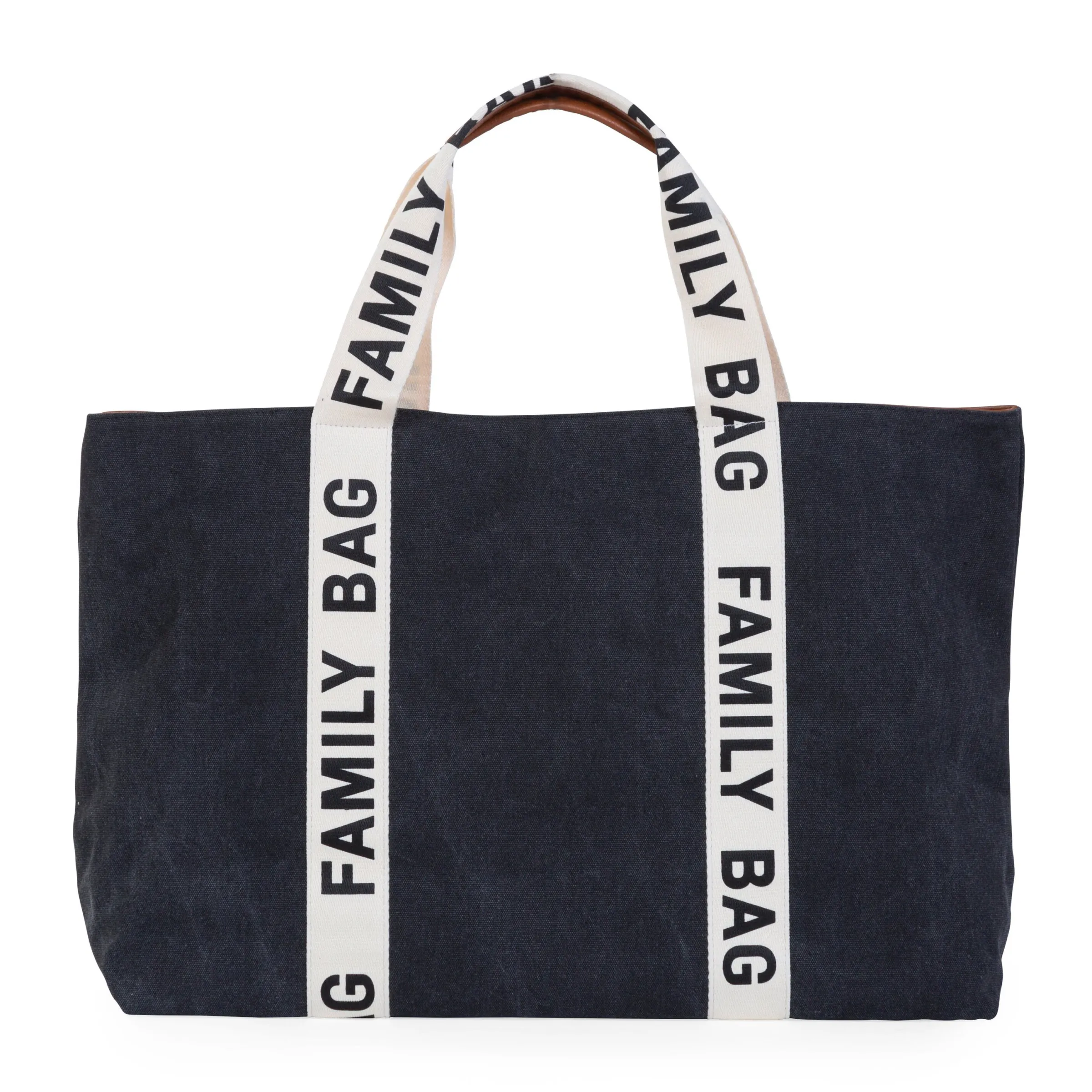 Childhome Signature Collection|Family Bag-Family Bag Sac A Langer - Signature - Canvas - Noir