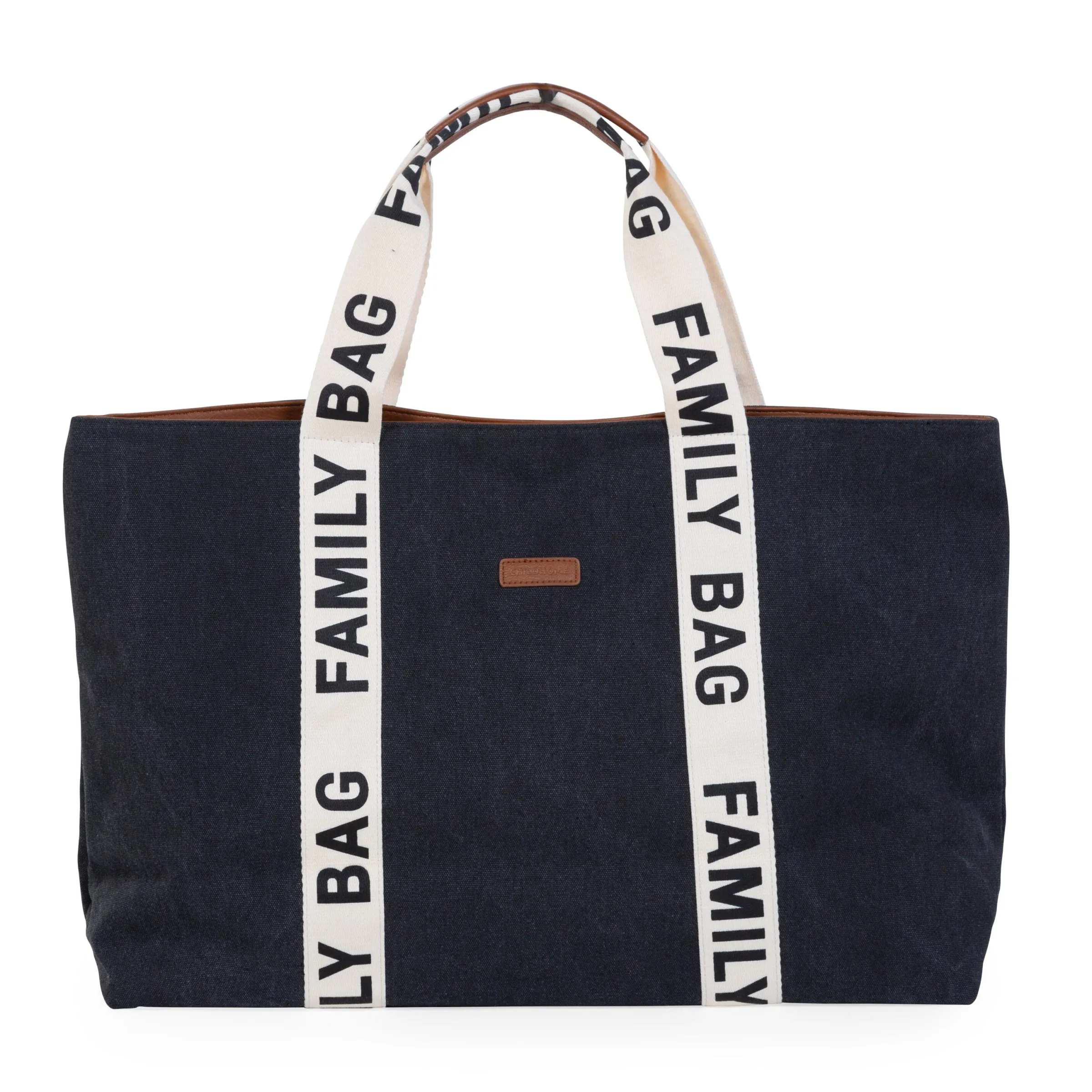 Childhome Signature Collection|Family Bag-Family Bag Sac A Langer - Signature - Canvas - Noir