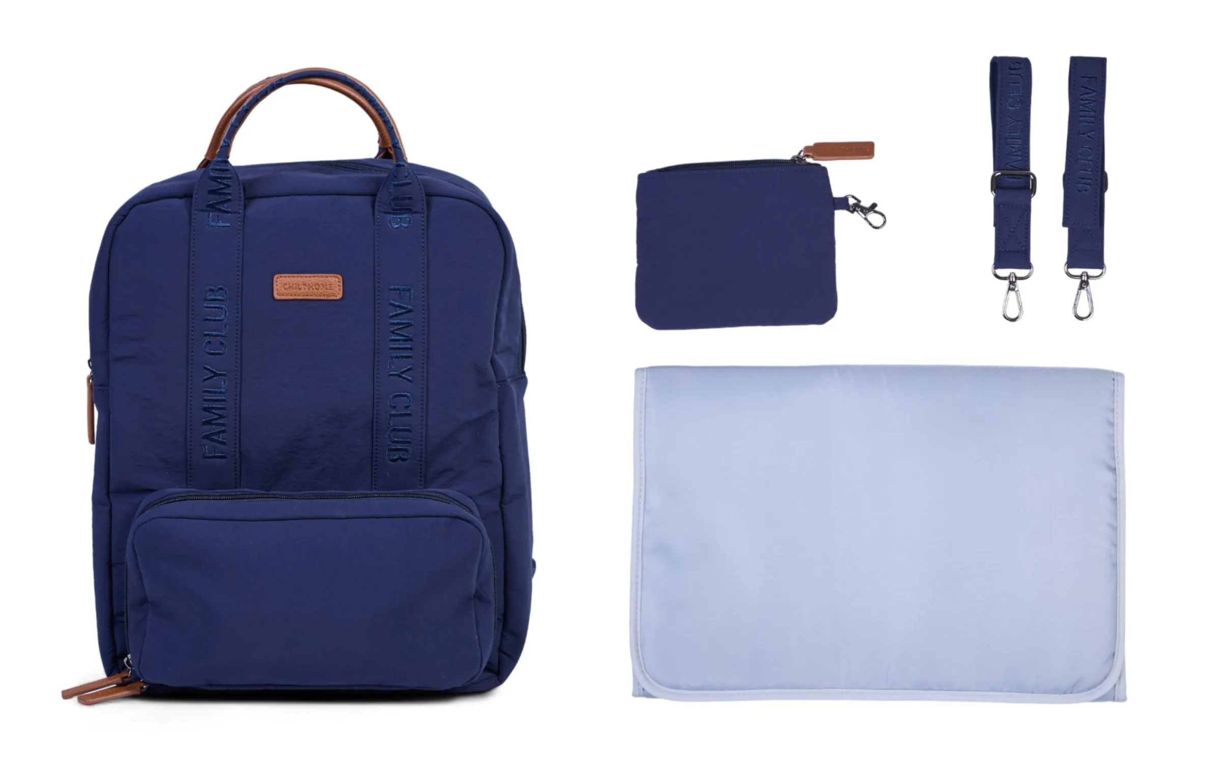 Childhome Signature Collection|Family Club-Family Club Signature Sac a Dos - Urban Navy