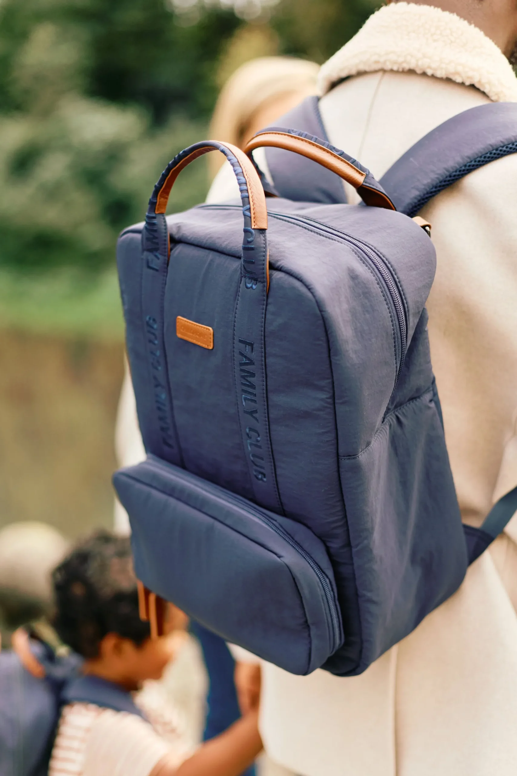 Childhome Signature Collection|Family Club-Family Club Signature Sac a Dos - Urban Navy