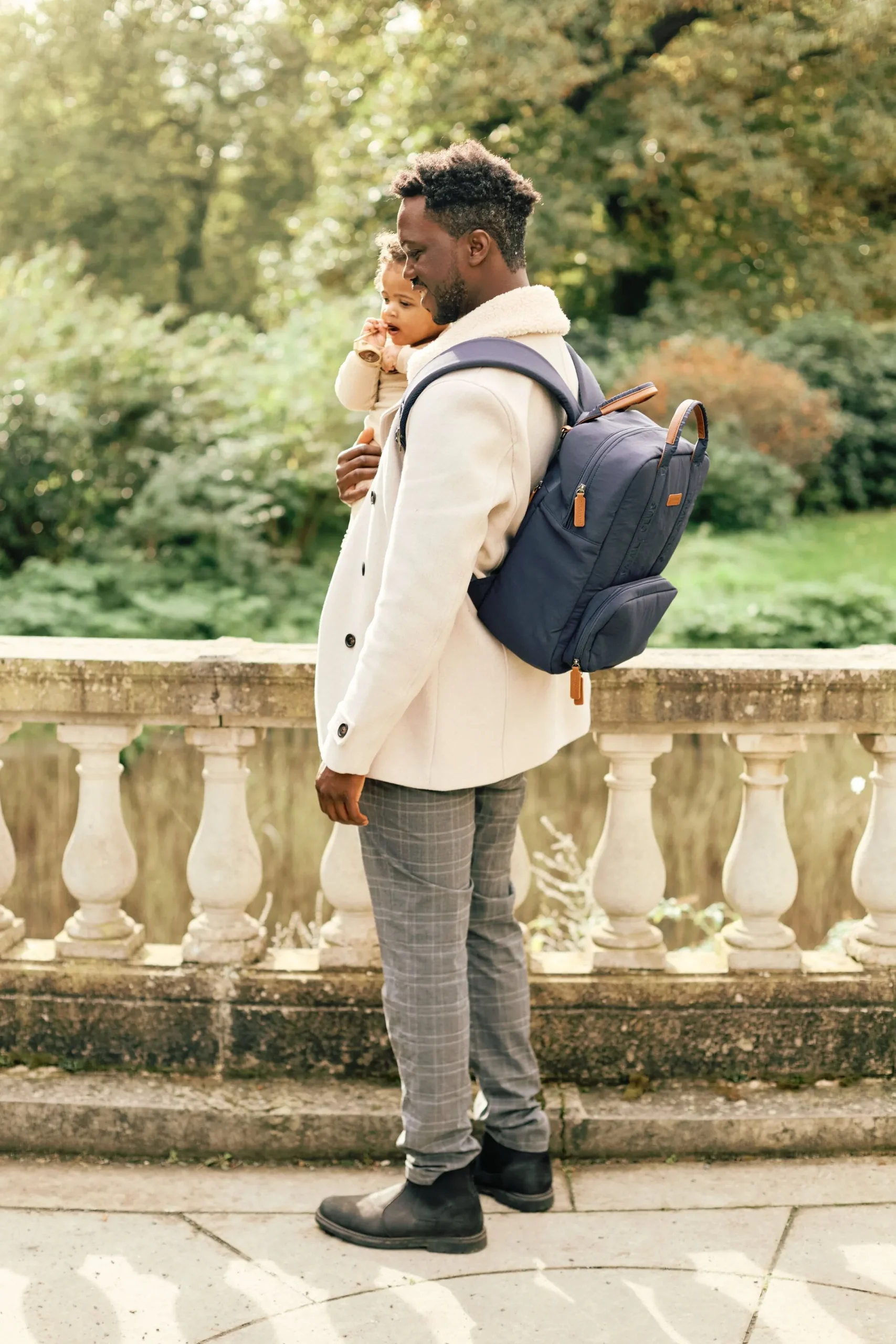 Childhome Signature Collection|Family Club-Family Club Signature Sac a Dos - Urban Navy