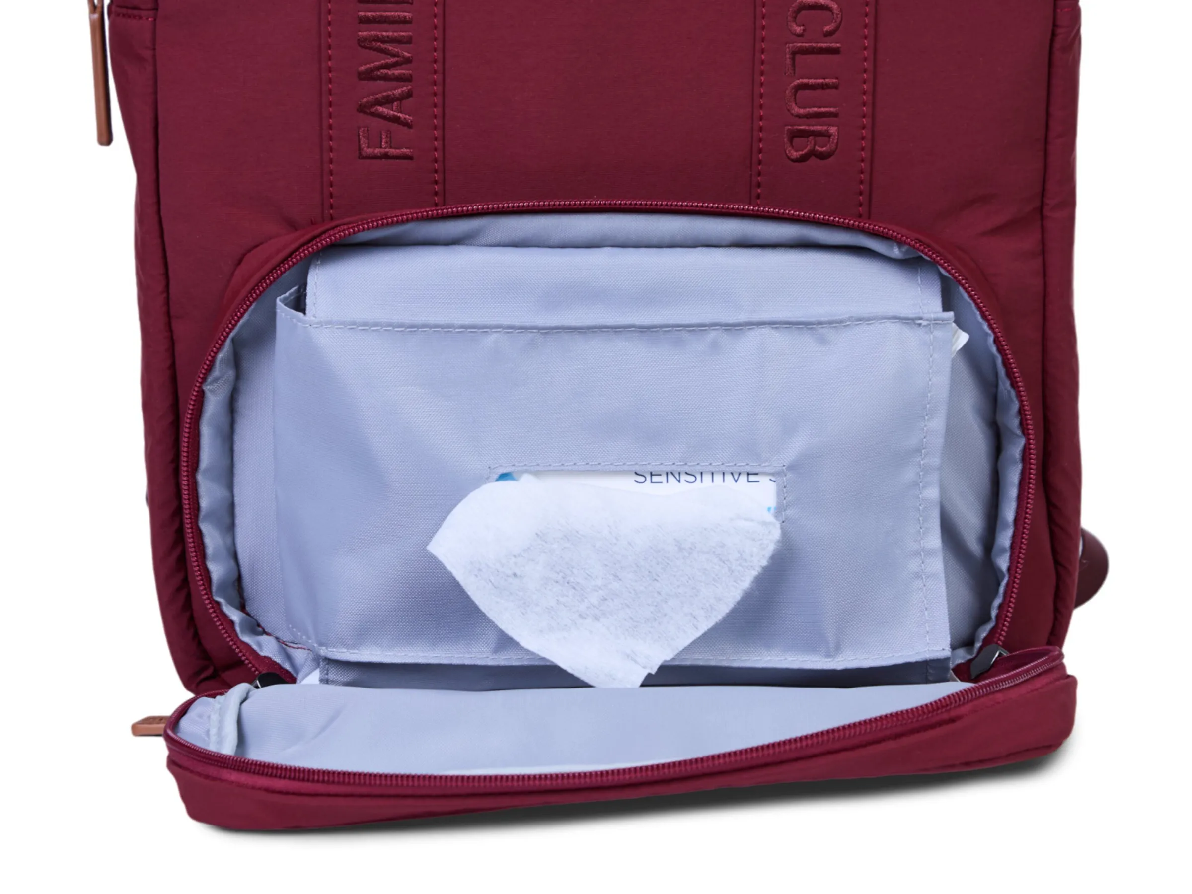 Childhome Signature Collection|Family Club-Family Club Signature Sac a Dos - Urban Bordeaux