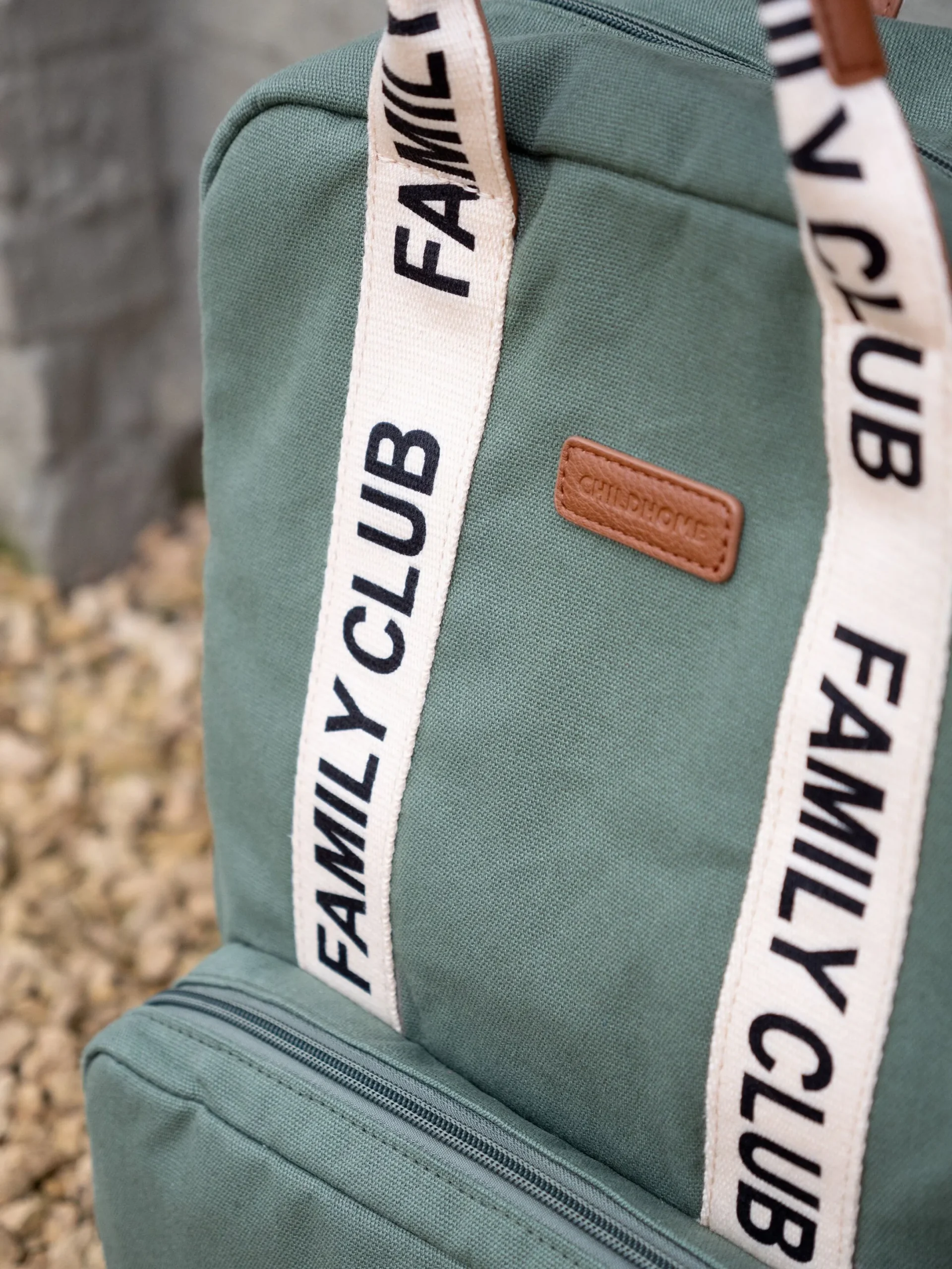 Childhome Signature Collection|Family Club-Family Club Signature Sac a Dos - Vert