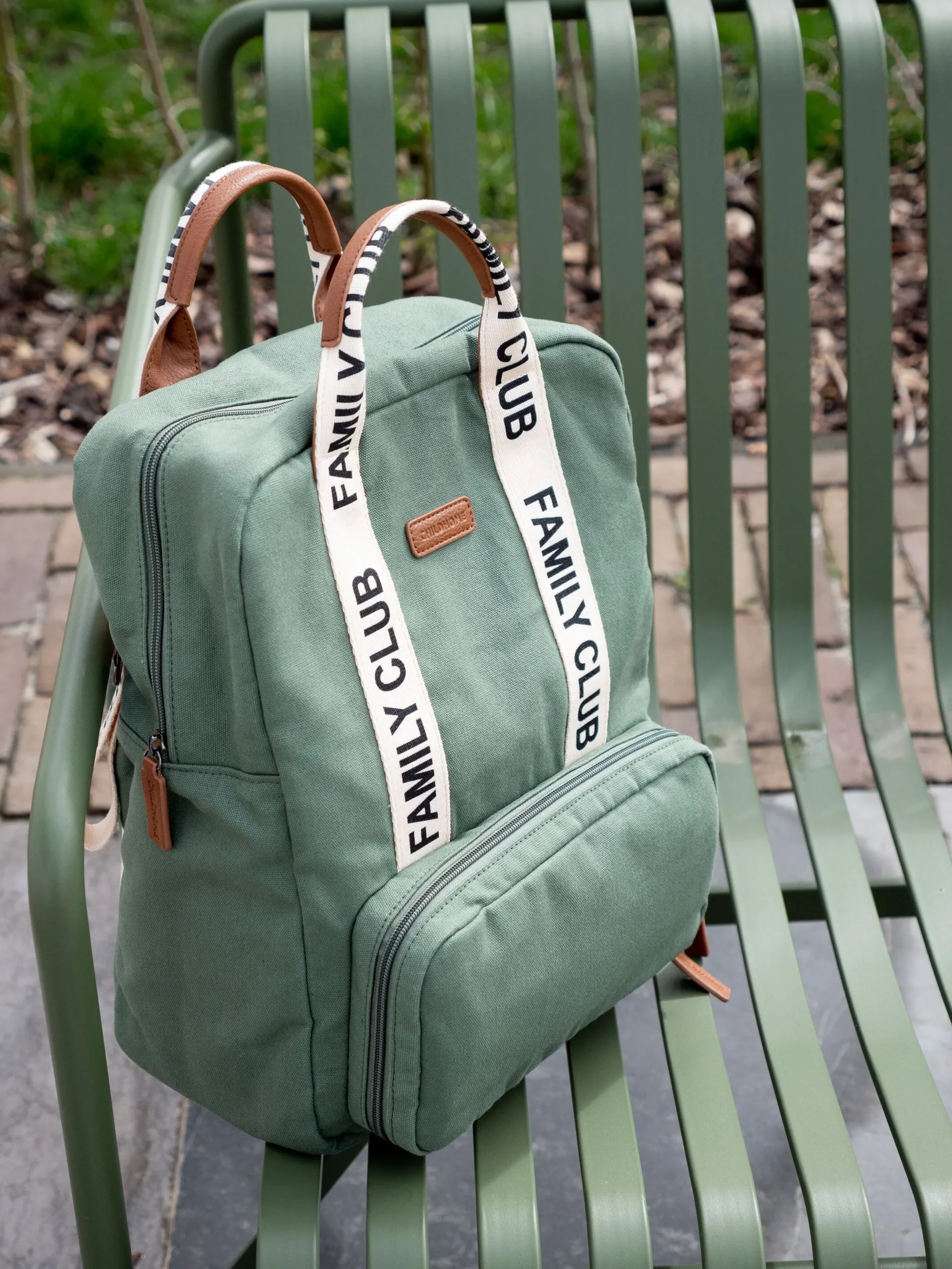 Childhome Signature Collection|Family Club-Family Club Signature Sac a Dos - Vert