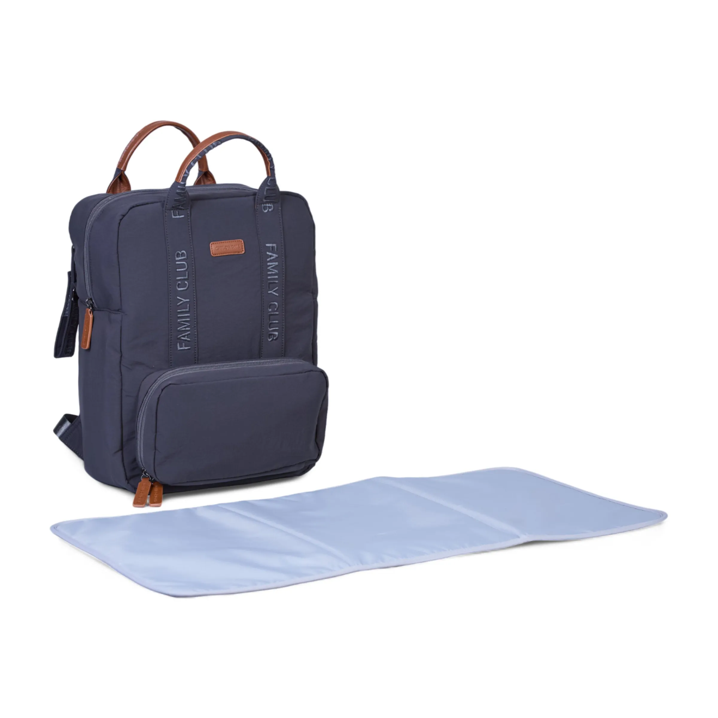 Childhome Signature Collection|Family Club-Family Club Signature Sac a Dos - Urban Gris Foncé