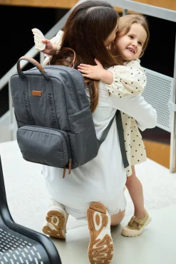 Childhome Signature Collection|Family Club-Family Club Signature Sac a Dos - Urban Gris Foncé