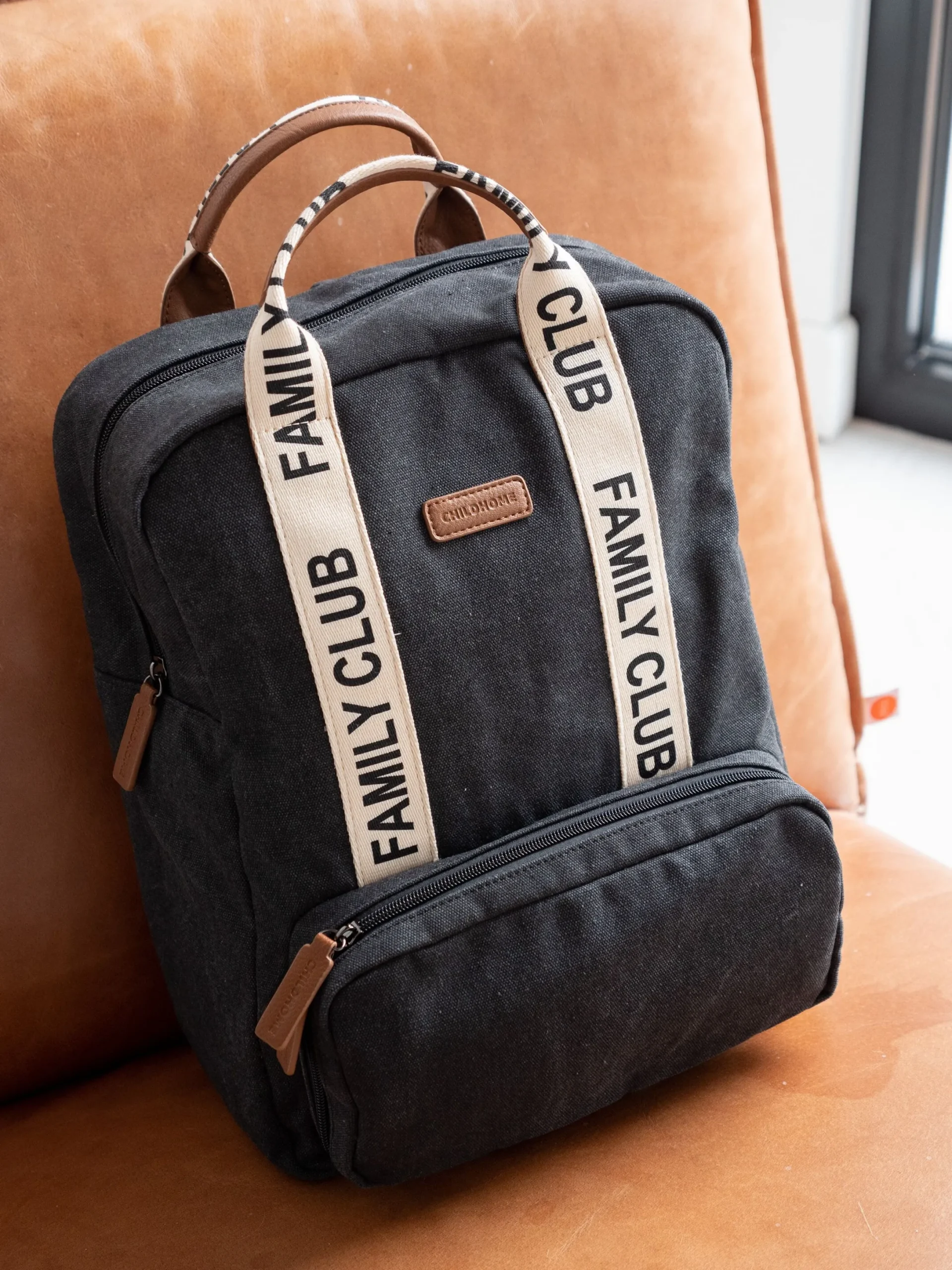 Childhome Signature Collection|Family Club-Family Club Signature Sac a Dos - Noir