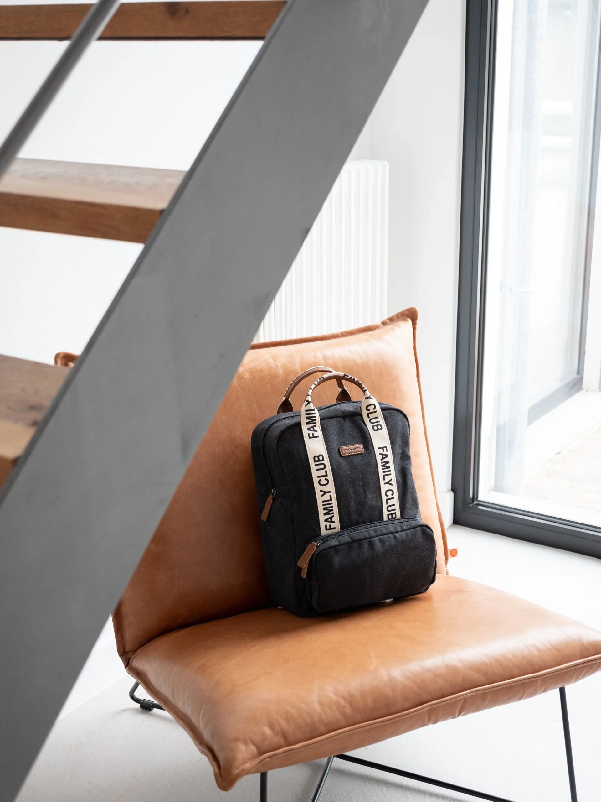 Childhome Signature Collection|Family Club-Family Club Signature Sac a Dos - Noir