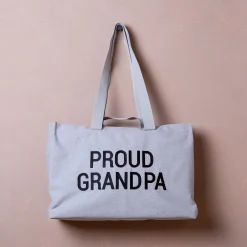 Childhome Grandparents Bag|Grandparents Bag-Grandpa Bag - Toile - Gris