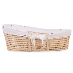 Childhome Habillages Couffin Moise-Habillage Panier Moise - Jersey - Hearts