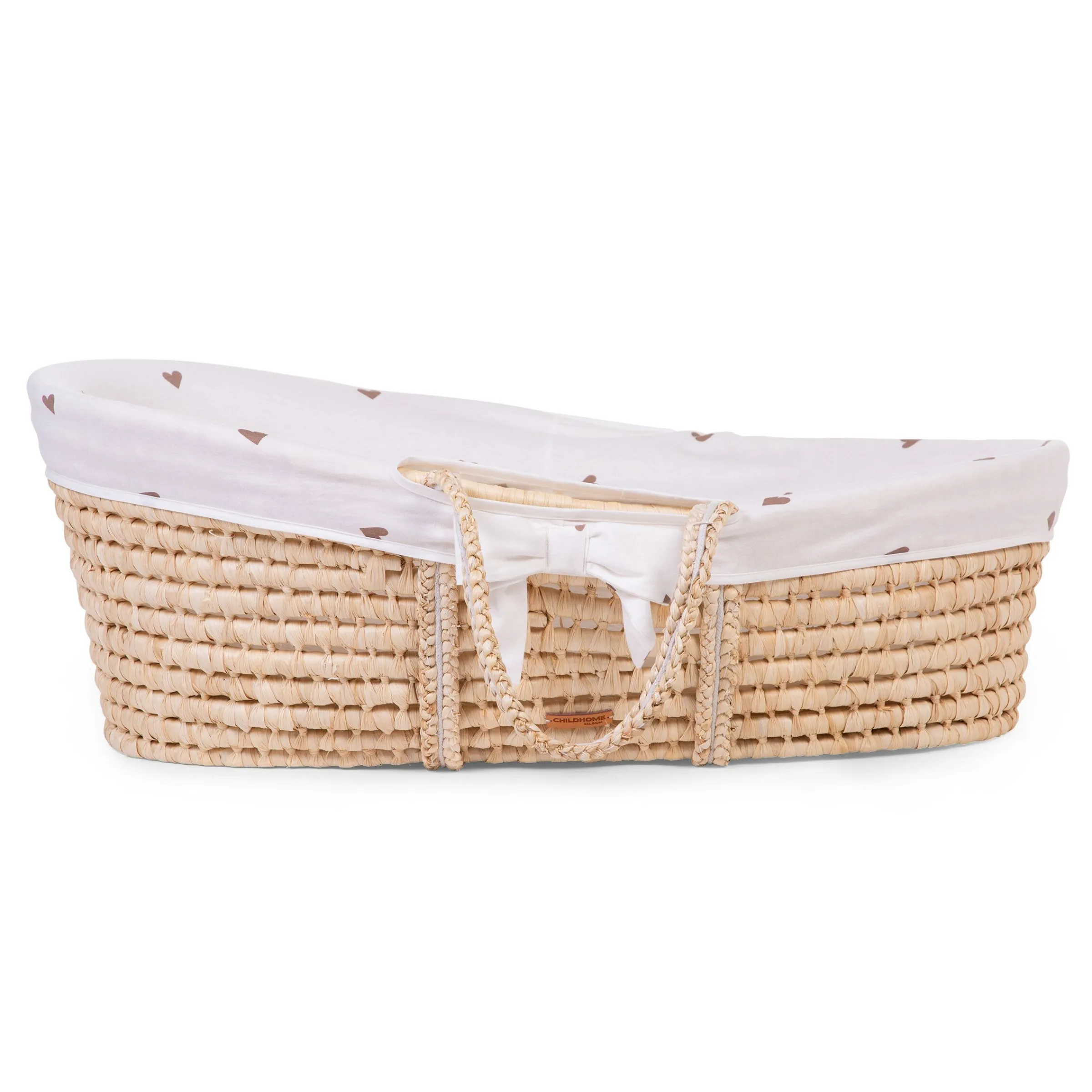 Childhome Habillages Couffin Moise-Habillage Panier Moise - Jersey - Hearts