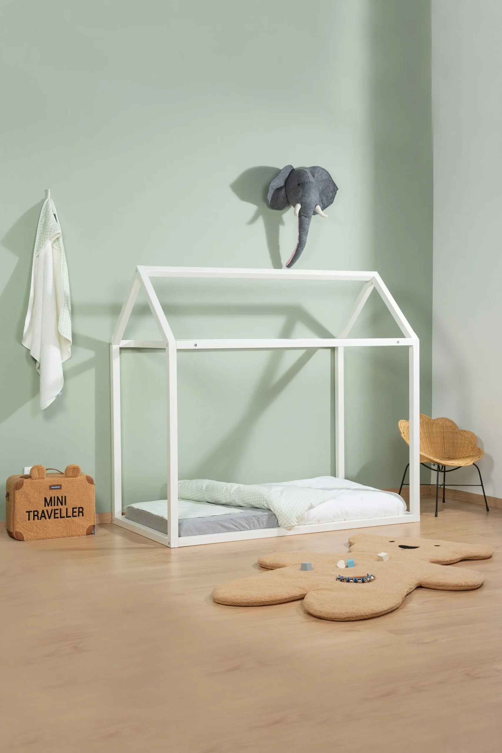 Childhome Housses De Couette-Housse De Couette + Taie d’oreiller - 100x140 Cm - Jersey -