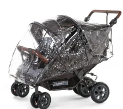 Childhome Housses De Protection & De Pluie-Housse de pluie Quadruple anthracite