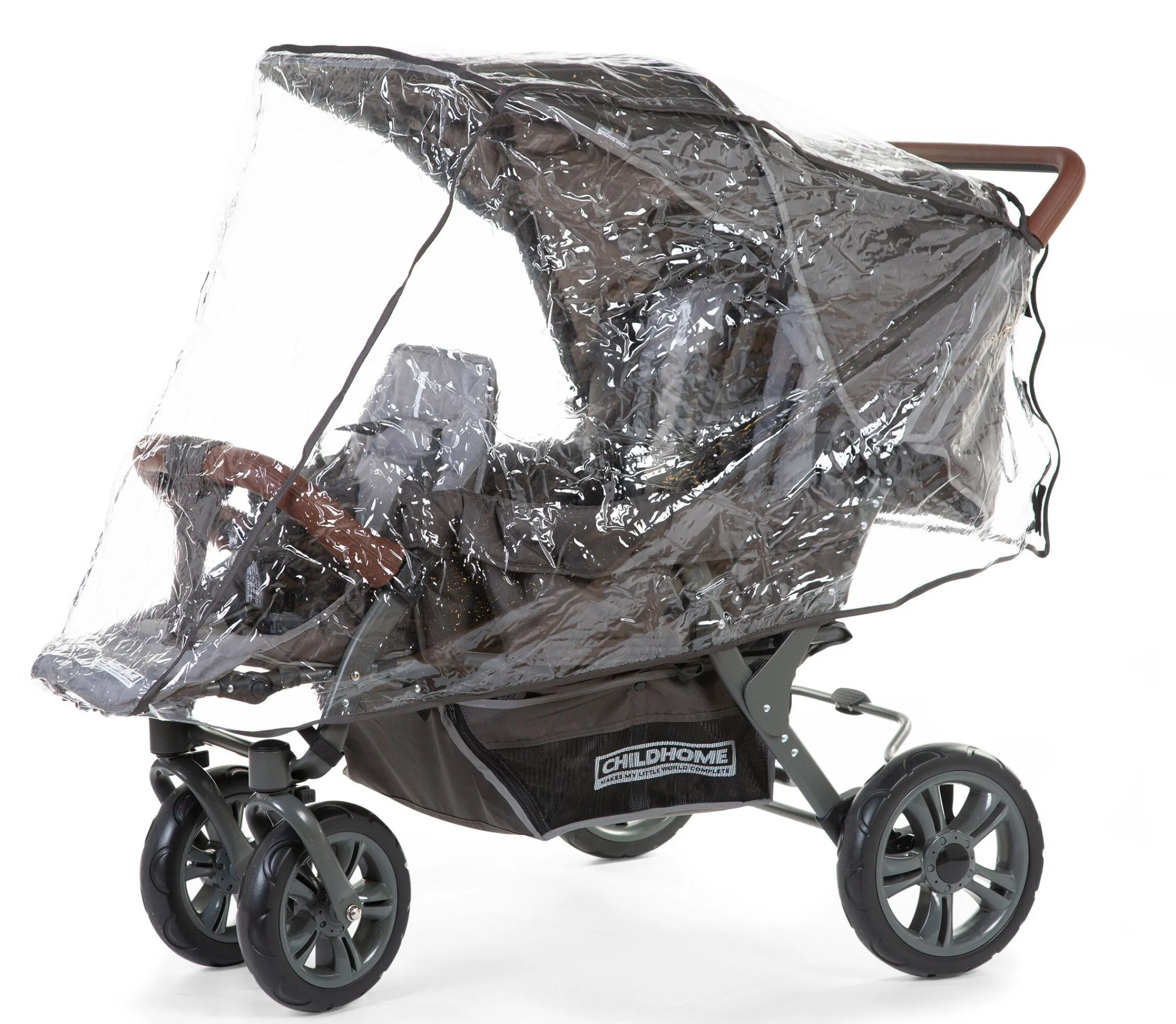 Childhome Housses De Protection & De Pluie-Housse de pluie Triplet anthracite