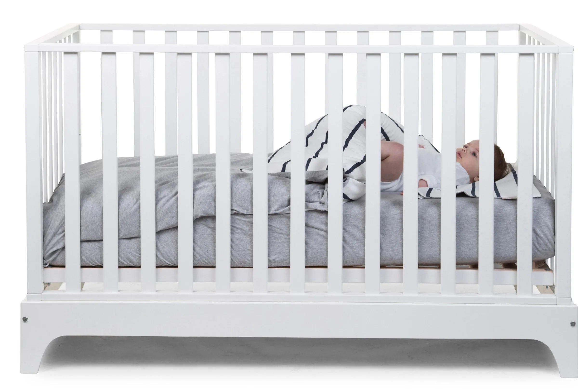 Childhome Lits D'enfant Et De Bébé-Lit bébé 70x140cm BE17 blanc