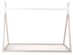 Childhome Cadres De Lit|Lits D'enfant Et De Bébé-Lit Tipi Junior - 90x200 Cm - Bois - Naturel Blanc