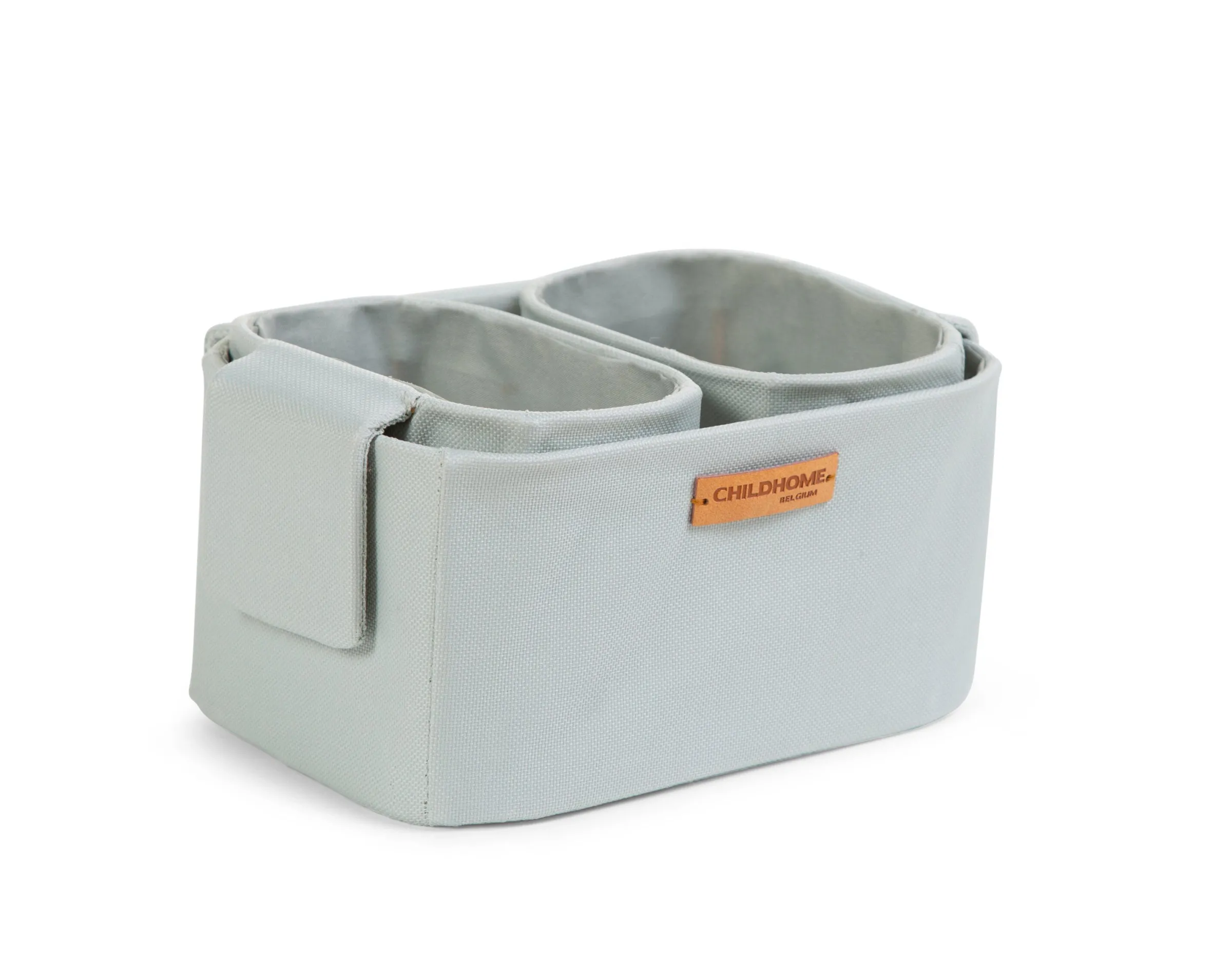 Childhome Paniers De Rangement-Lot de 3 paniers de rangement suspendus Polyester gris