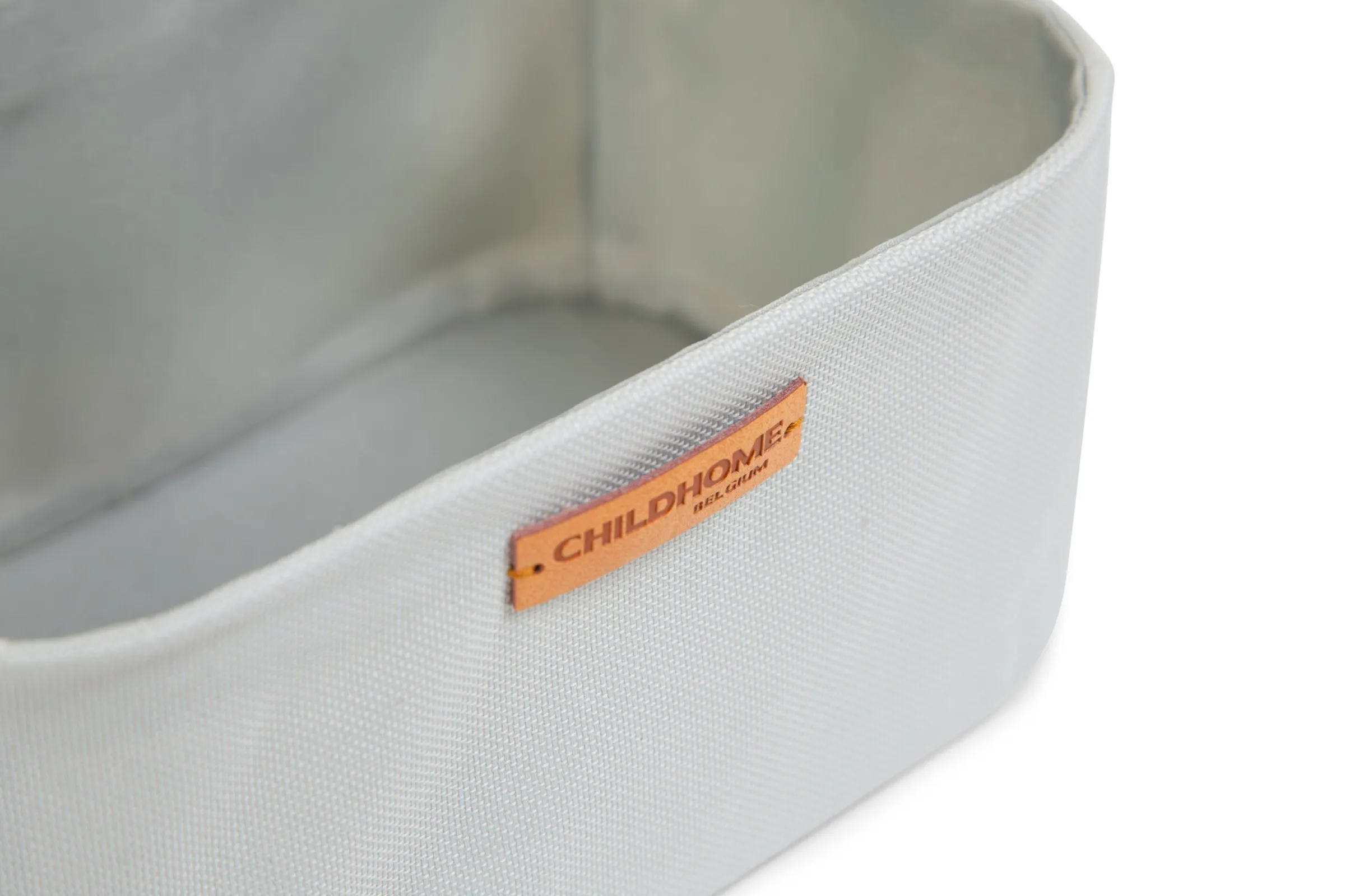 Childhome Paniers De Rangement-Lot de 3 paniers de rangement suspendus Polyester gris