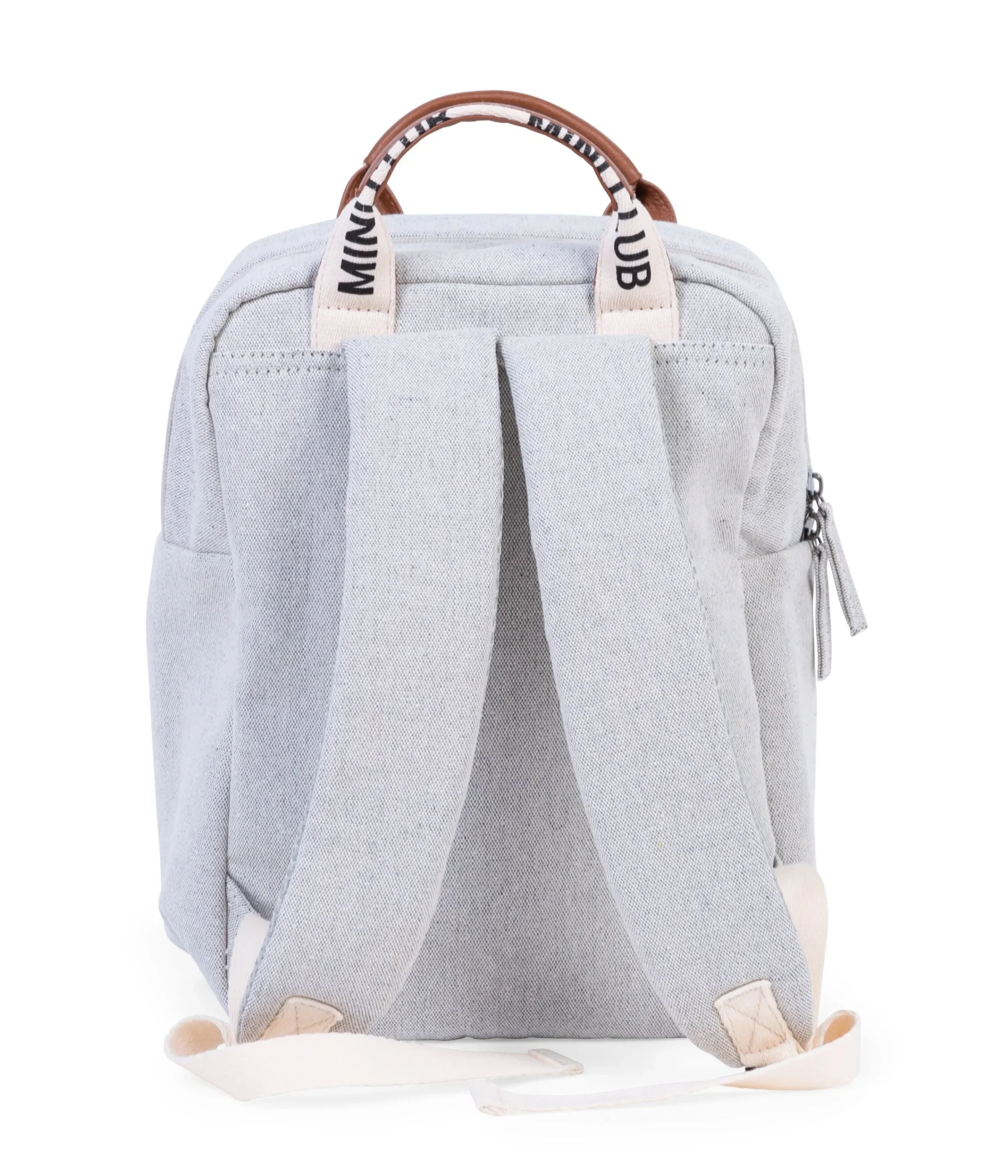 Childhome Kids Bags|Signature Collection-Mini Club Sac a dos Enfant - Signature - Canvas - Off white