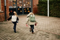 Childhome Kids Bags|Signature Collection-Mini Club Sac a dos Enfant - Signature - Canvas - Off white
