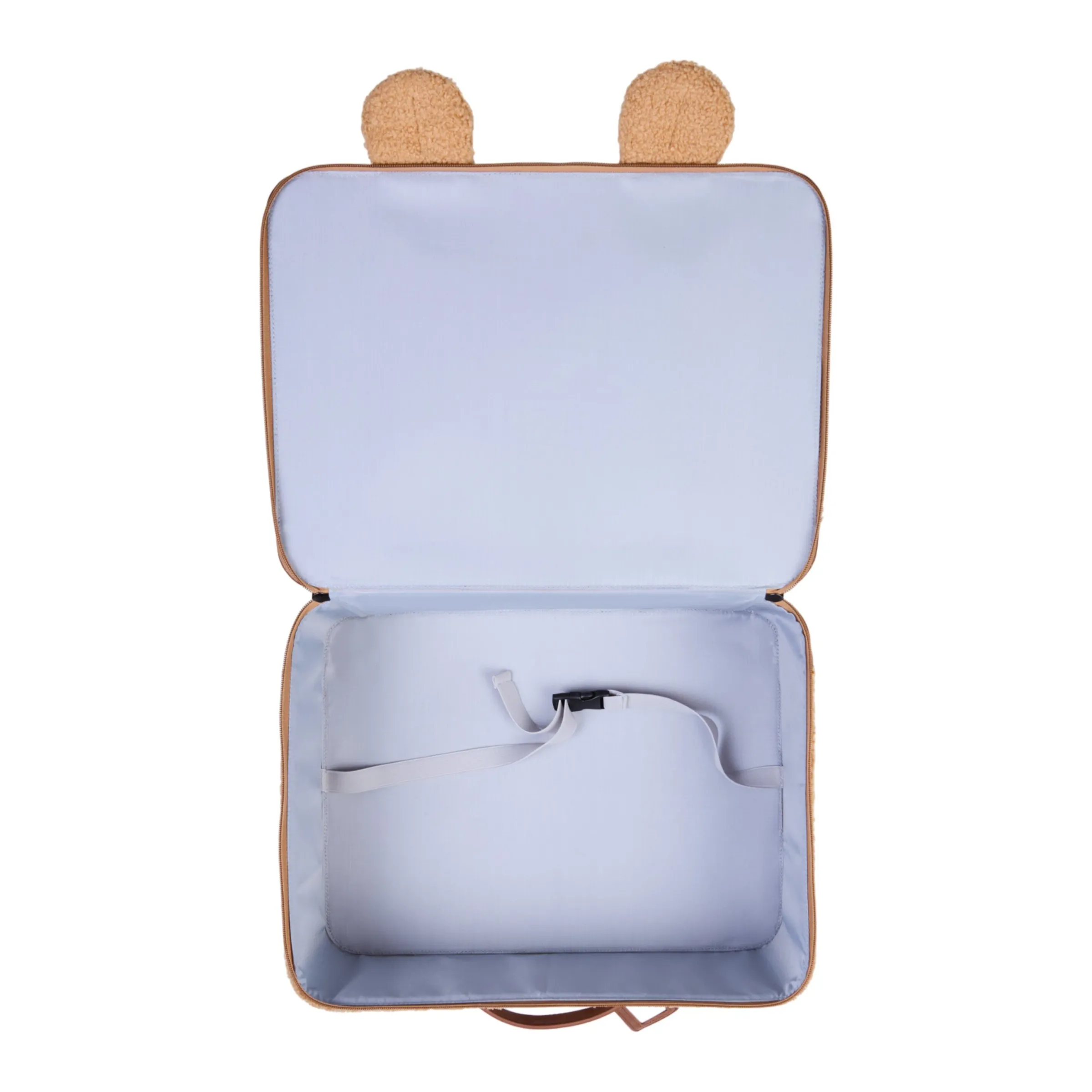 Childhome Kids Bags|Kids Bags-Mini Traveller Valise Enfant - Teddy Brun
