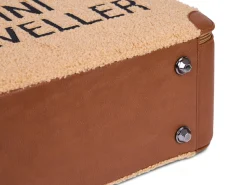 Childhome Kids Bags|Kids Bags-Mini Traveller Valise Enfant - Teddy Brun