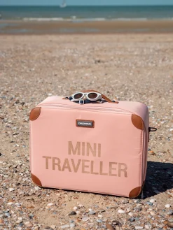 Childhome Kids Bags|Kids Bags-Mini Traveller Valise Enfant - Rose Cuivre