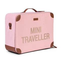 Childhome Kids Bags|Kids Bags-Mini Traveller Valise Enfant - Rose Cuivre