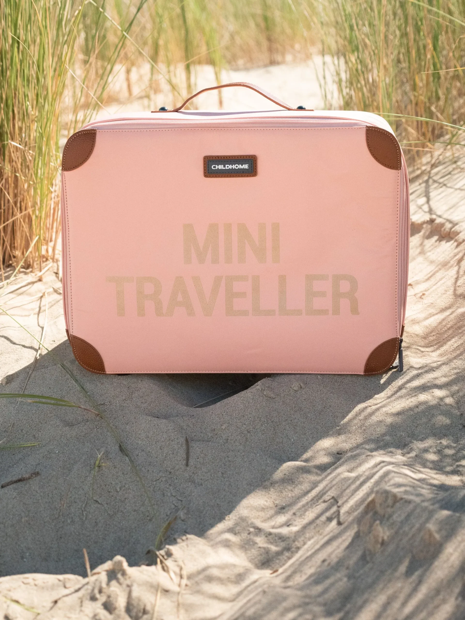 Childhome Kids Bags|Kids Bags-Mini Traveller Valise Enfant - Rose Cuivre