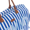 Childhome Mommy Bag ®|Mommy Bag ®-Mommy Bag ® Sac à Langer - Rayures - Bleu Electrique /Bleu