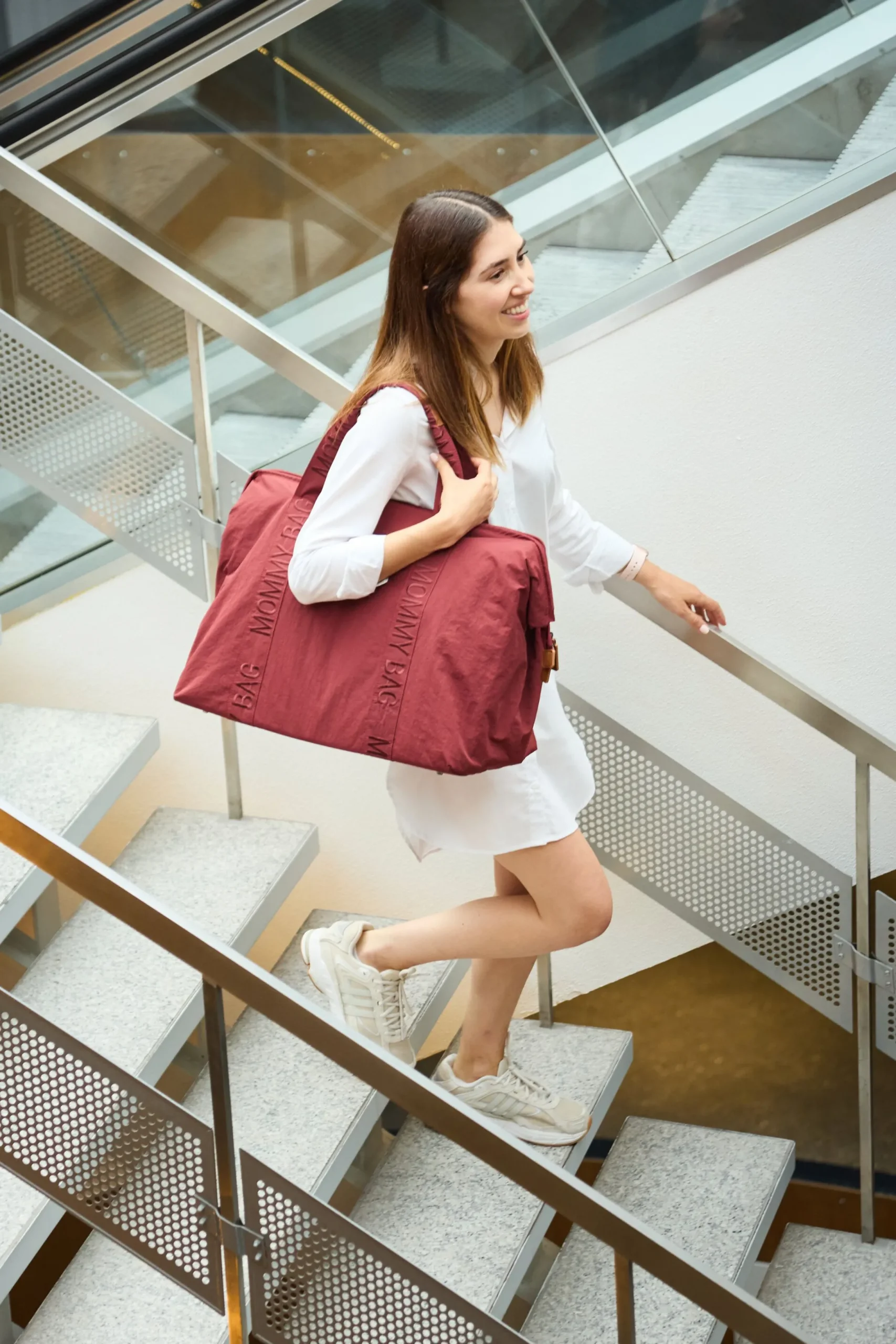 Childhome Signature Collection|Mommy Bag ®-Mommy Bag ® Sac A Langer – Signature - Urban Bordeaux