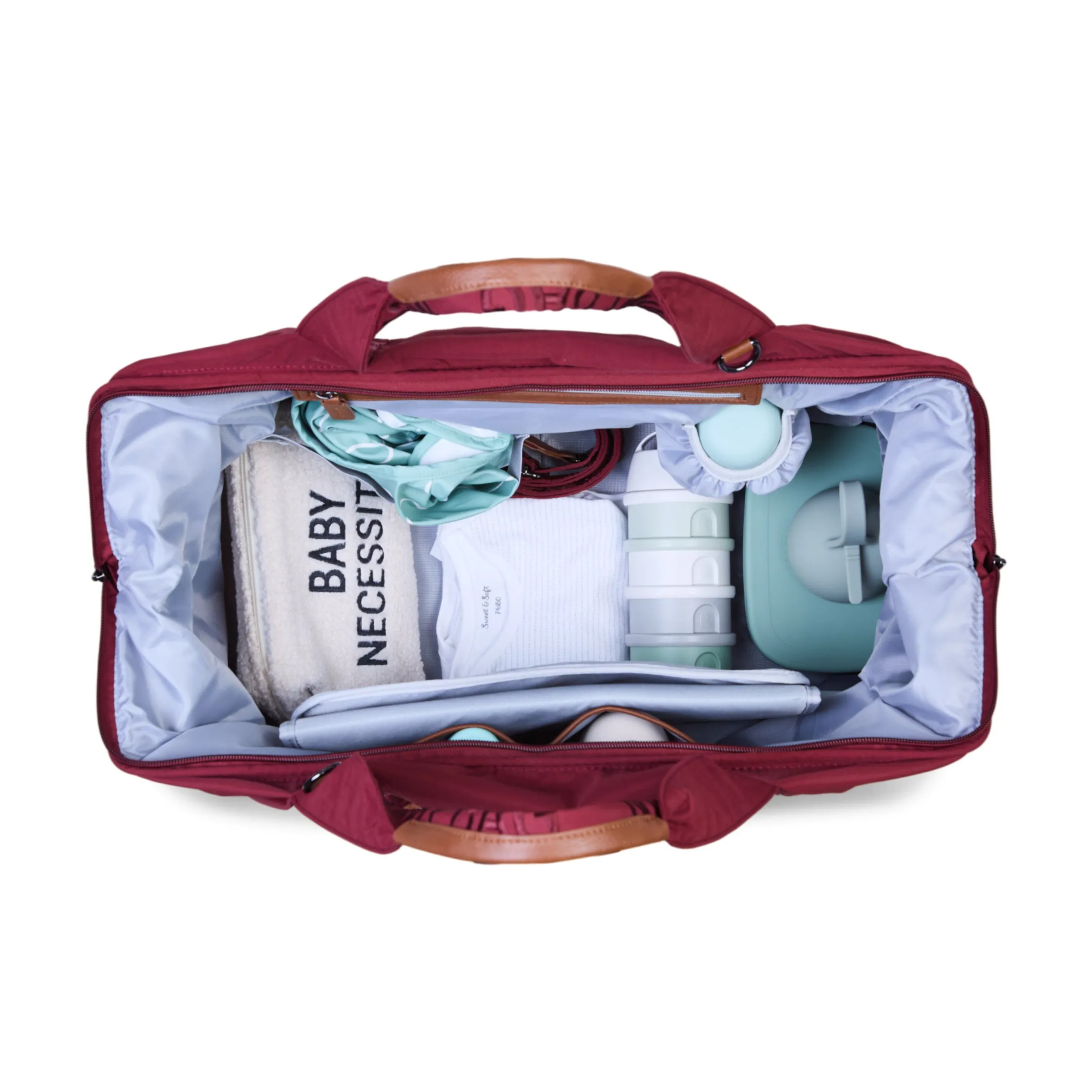 Childhome Signature Collection|Mommy Bag ®-Mommy Bag ® Sac A Langer – Signature - Urban Bordeaux