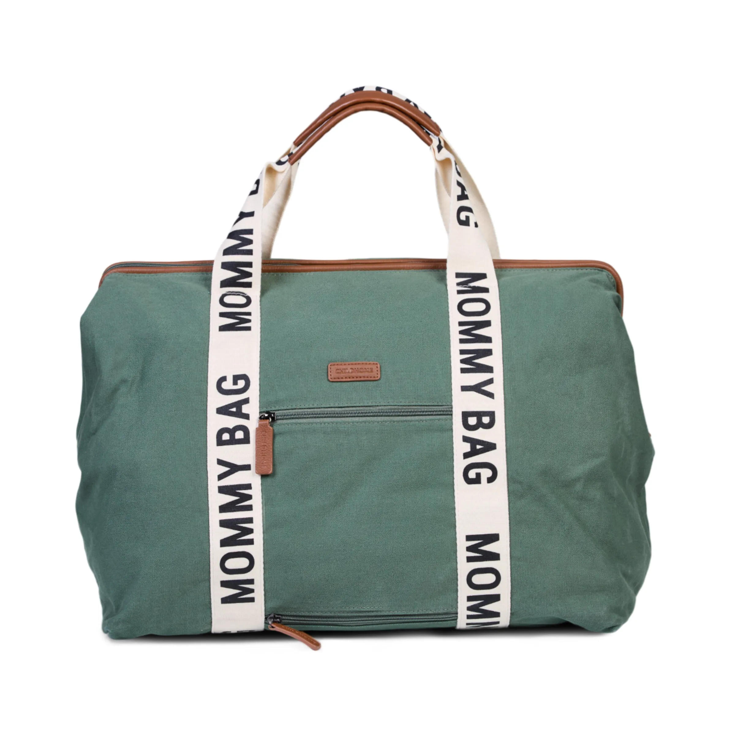 Childhome Signature Collection|Mommy Bag ®-Mommy Bag ® Sac A Langer - Signature - Toile - Vert