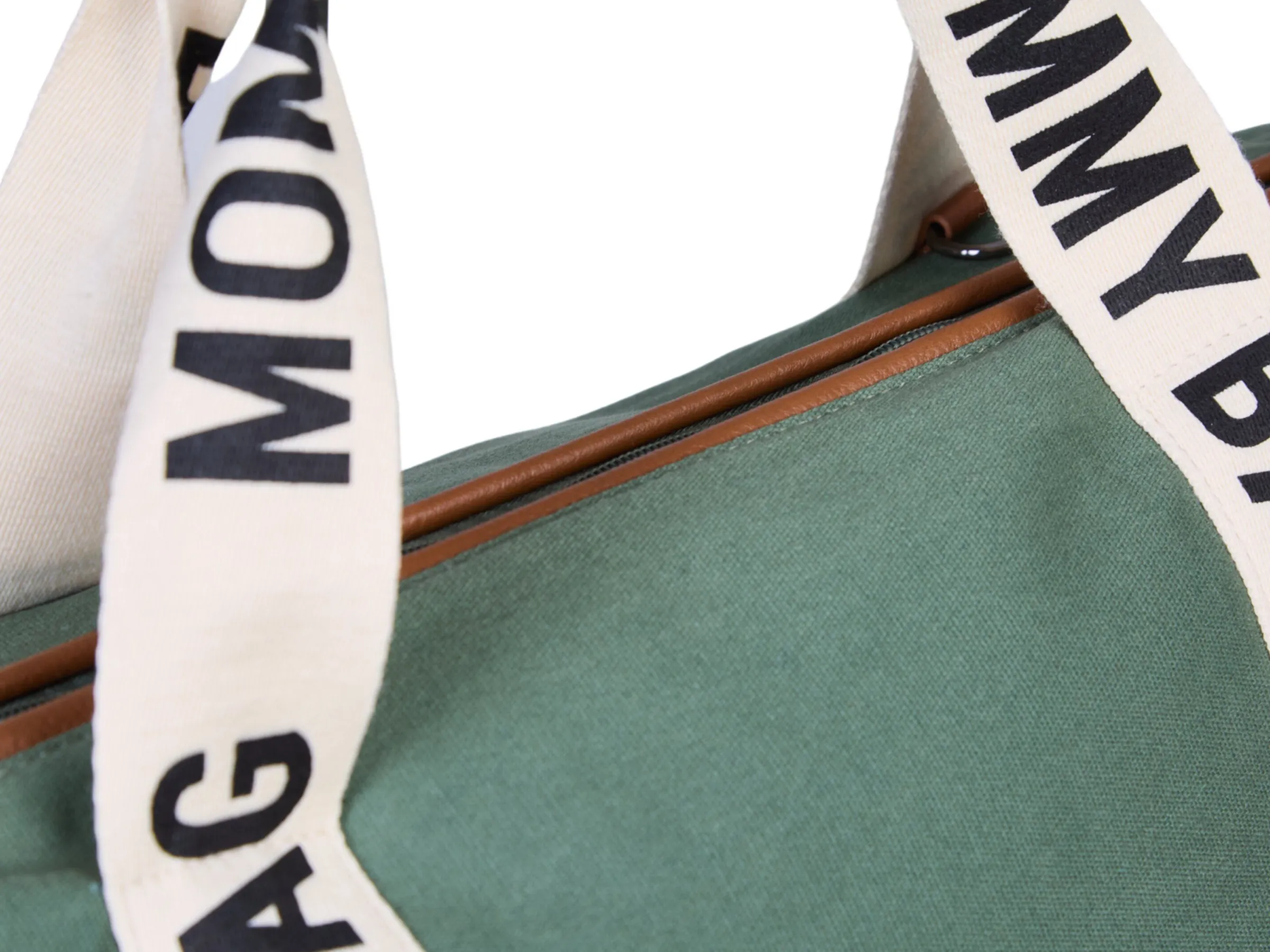 Childhome Signature Collection|Mommy Bag ®-Mommy Bag ® Sac A Langer - Signature - Toile - Vert