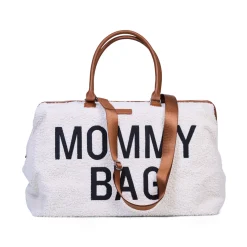 Childhome Mommy Bag ®|Mommy Bag ®-Mommy Bag ® Sac A Langer - Teddy Ecru