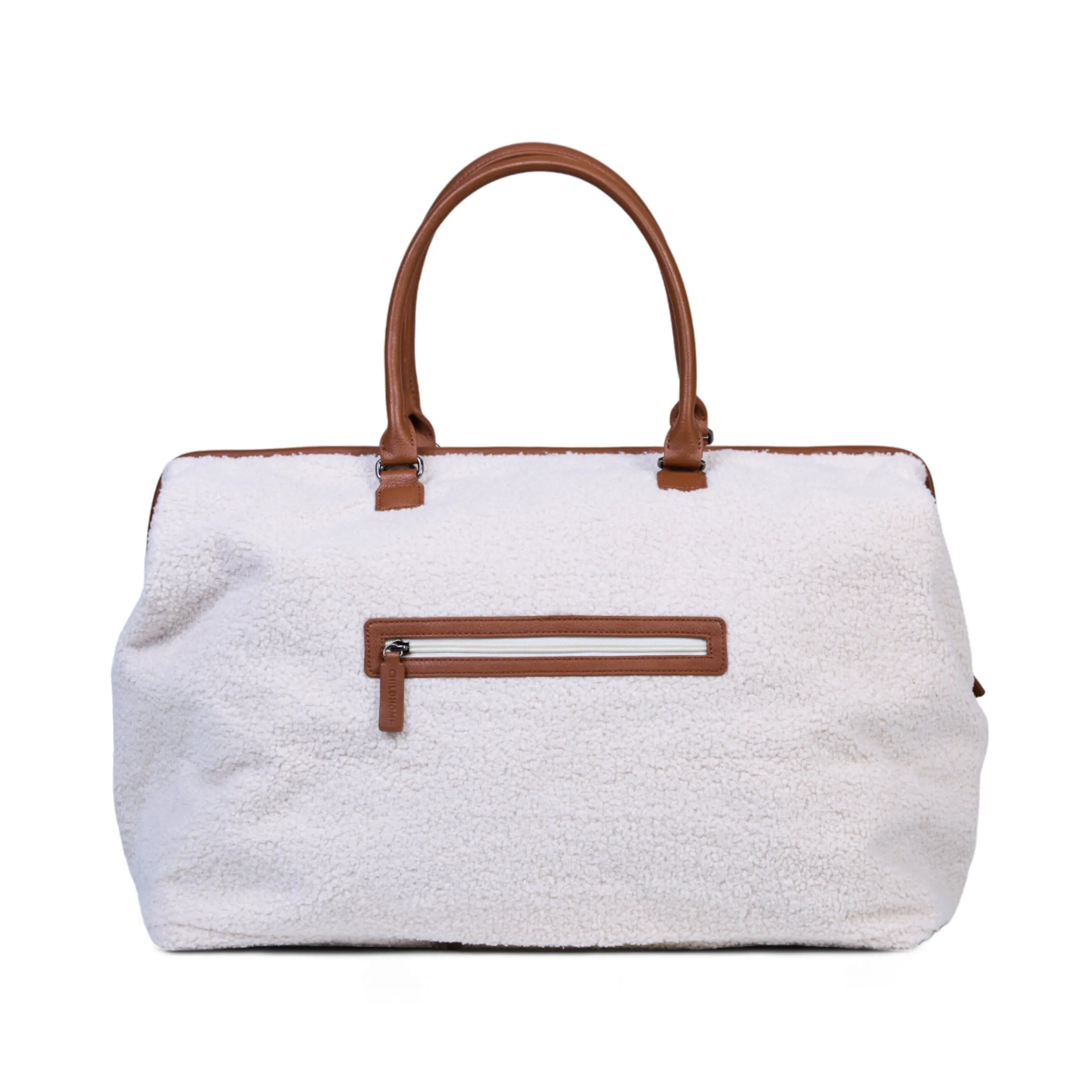 Childhome Mommy Bag ®|Mommy Bag ®-Mommy Bag ® Sac A Langer - Teddy Ecru