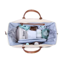 Childhome Mommy Bag ®|Mommy Bag ®-Mommy Bag ® Sac A Langer - Ecru Noir