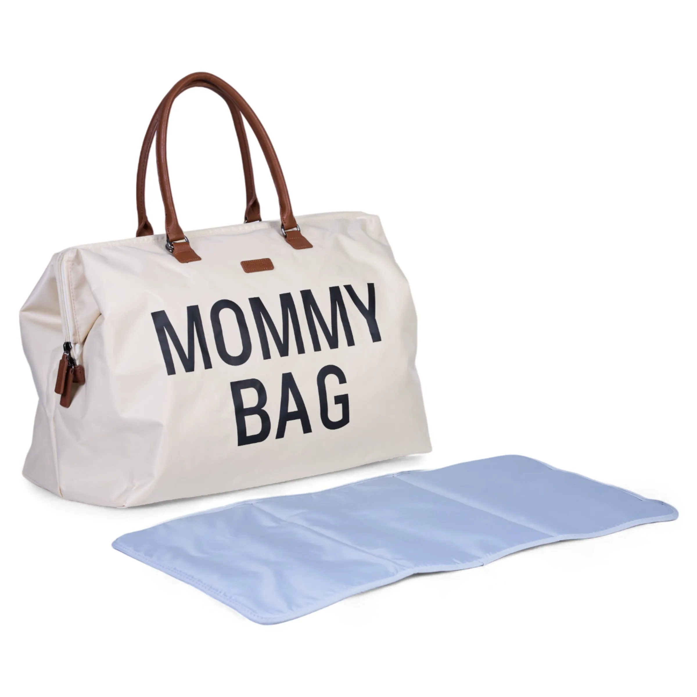 Childhome Mommy Bag ®|Mommy Bag ®-Mommy Bag ® Sac A Langer - Ecru Noir