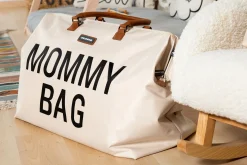 Childhome Mommy Bag ®|Mommy Bag ®-Mommy Bag ® Sac A Langer - Ecru Noir