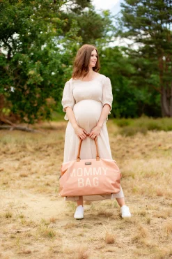 Childhome Mommy Bag ®|Mommy Bag ®-Mommy Bag ® Sac A Langer - Rose Cuivre