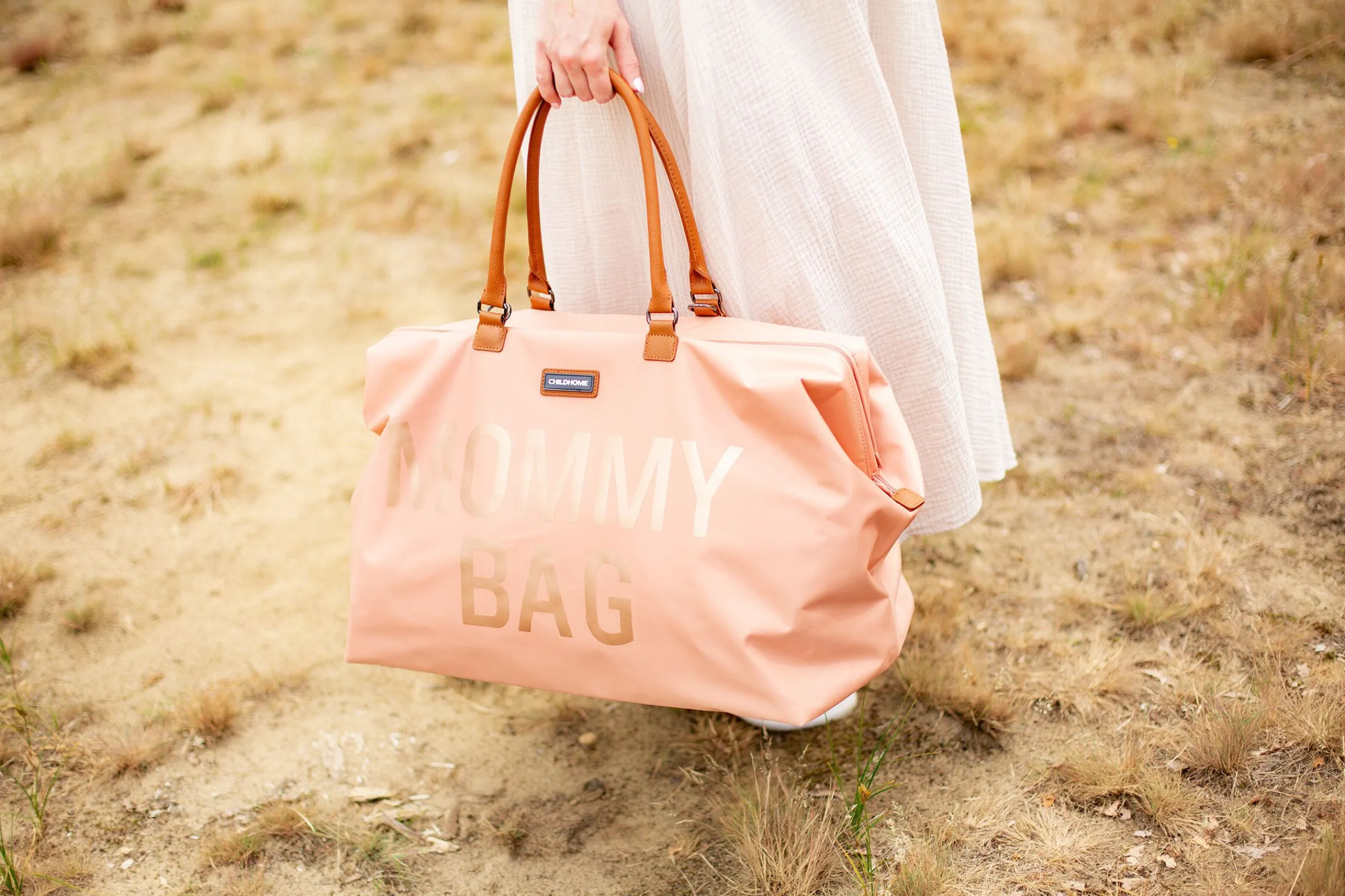 Childhome Mommy Bag ®|Mommy Bag ®-Mommy Bag ® Sac A Langer - Rose Cuivre