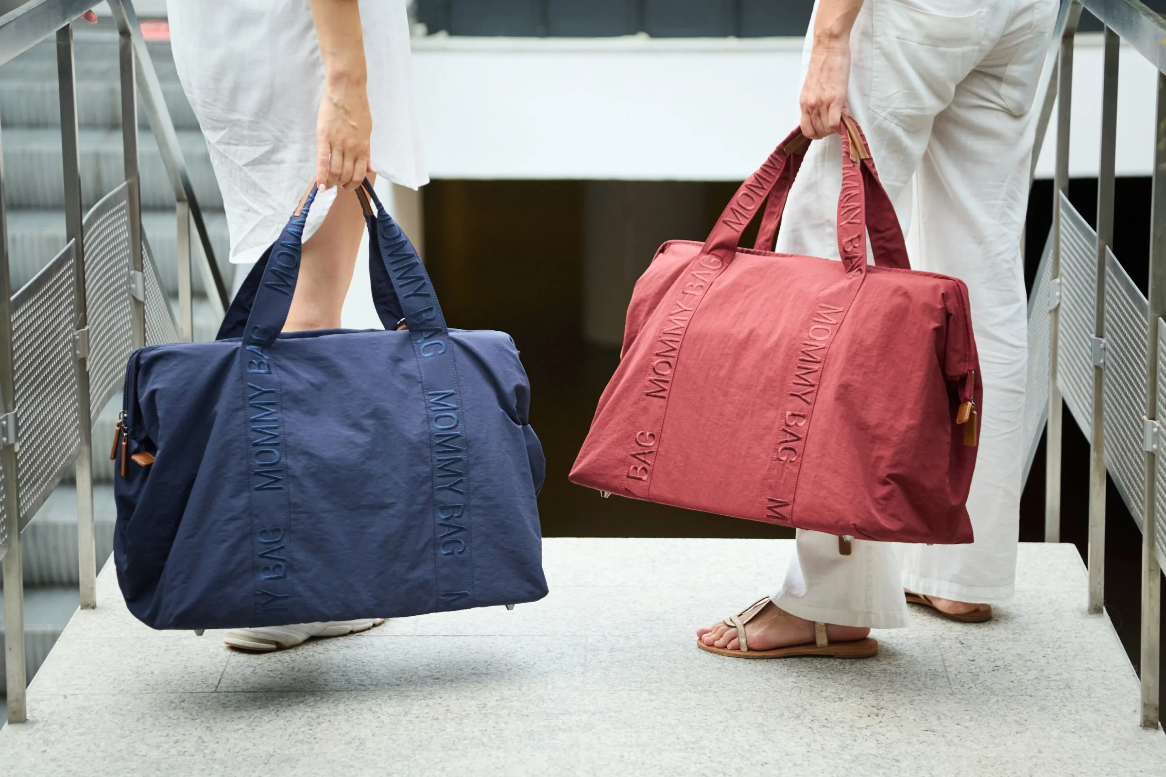 Childhome Signature Collection|Mommy Bag ®-Mommy Bag ® Sac A Langer – Signature - Urban Navy